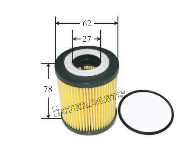 Interparts filter IPEO-736 Oil Filter IPEO736