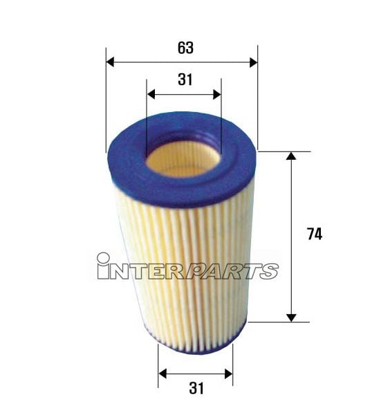 Interparts filter IPEO-771 Oil Filter IPEO771
