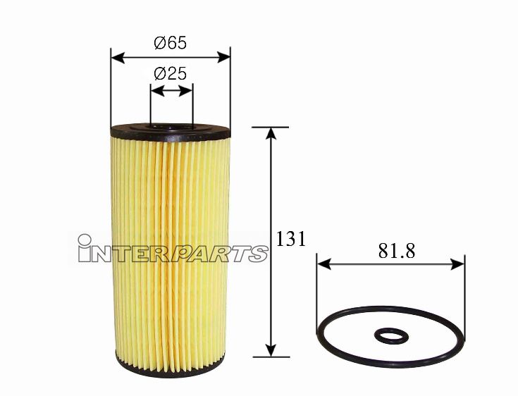 Interparts filter IPEO-795 Oil Filter IPEO795