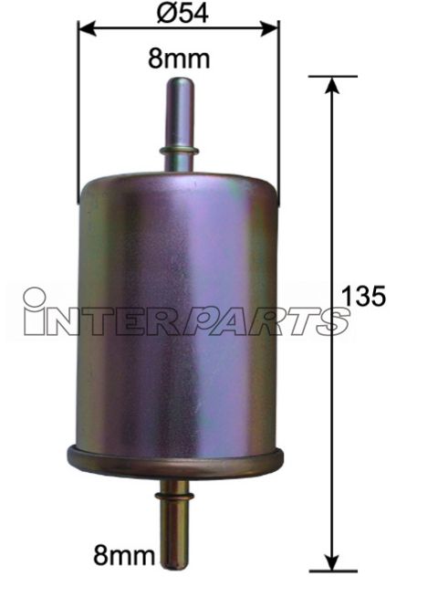 Interparts filter IPF-219E Fuel filter IPF219E