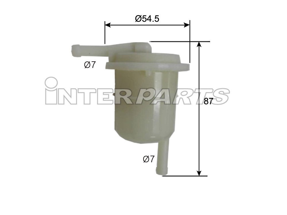 Interparts filter IPF-226P Fuel filter IPF226P