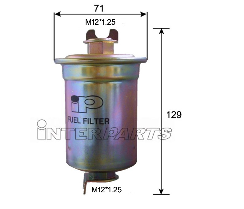 Interparts filter IPF-317 Fuel filter IPF317
