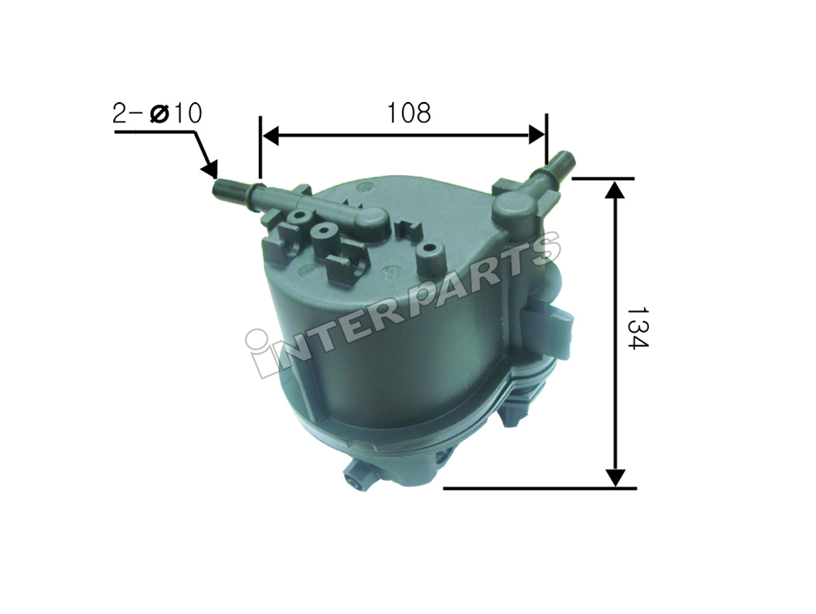 Interparts filter IPFT-603 Fuel filter IPFT603