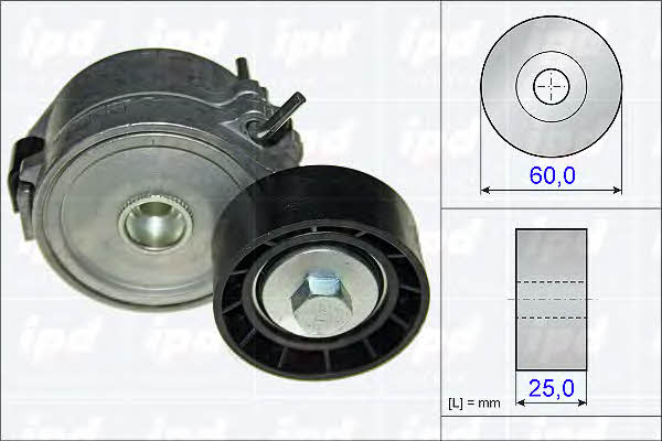 IPD 15-3673 Belt tightener 153673