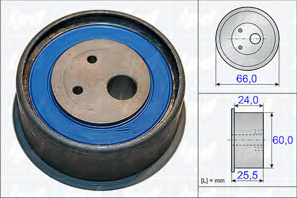 IPD 15-3821 Tensioner pulley, timing belt 153821