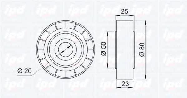 IPD 15-0146 Idler Pulley 150146