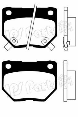 Ips parts IBR-1129 Brake Pad Set, disc brake IBR1129