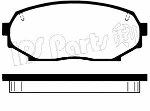 Ips parts IBD-1340 Brake Pad Set, disc brake IBD1340