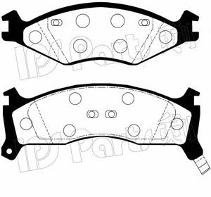 Ips parts IBD-1392 Brake Pad Set, disc brake IBD1392