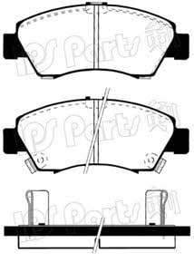Ips parts IBD-1425 Brake Pad Set, disc brake IBD1425