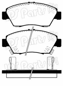 Ips parts IBD-1435 Brake Pad Set, disc brake IBD1435