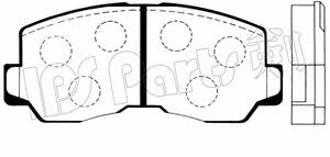 Ips parts IBD-1502 Brake Pad Set, disc brake IBD1502