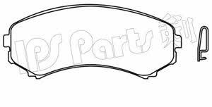 Ips parts IBD-1509 Brake Pad Set, disc brake IBD1509