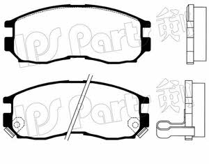 Ips parts IBD-1530 Brake Pad Set, disc brake IBD1530