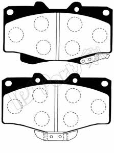 Ips parts IBD-1254 Brake Pad Set, disc brake IBD1254
