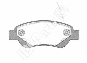 Ips parts IBD-1274 Brake Pad Set, disc brake IBD1274