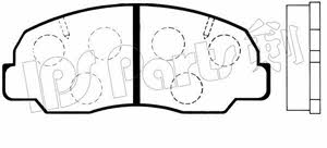 Ips parts IBD-1601 Brake Pad Set, disc brake IBD1601