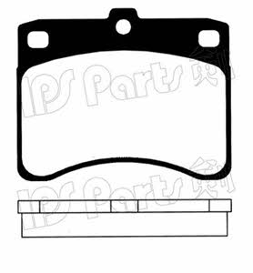 Ips parts IBD-1605 Brake Pad Set, disc brake IBD1605
