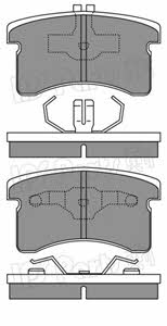 Ips parts IBD-1695 Brake Pad Set, disc brake IBD1695