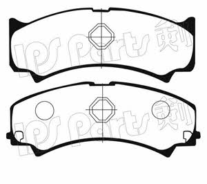 Ips parts IBD-1697 Brake Pad Set, disc brake IBD1697
