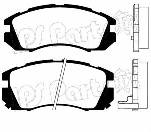 Ips parts IBD-1705 Brake Pad Set, disc brake IBD1705