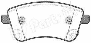 Ips parts IBD-1K04 Brake Pad Set, disc brake IBD1K04