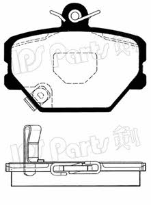 Ips parts IBD-1M00 Brake Pad Set, disc brake IBD1M00
