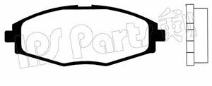 Ips parts IBD-1W04 Brake Pad Set, disc brake IBD1W04