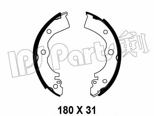Ips parts IBL-4142 Disc brake pad set IBL4142