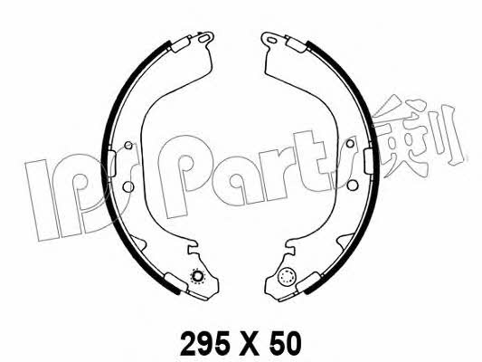 Ips parts IBL-4196 Disc brake pad set IBL4196