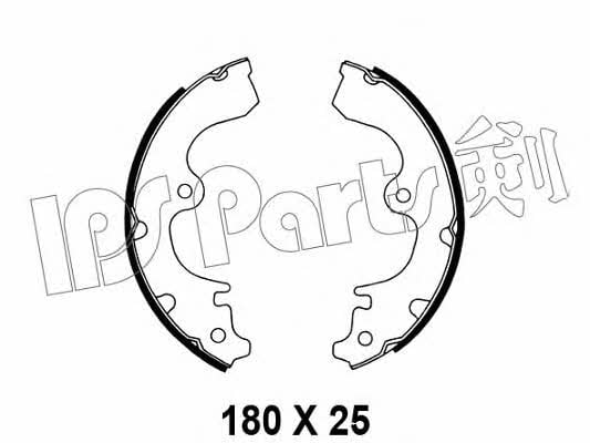 Ips parts IBL-4236 Disc brake pad set IBL4236