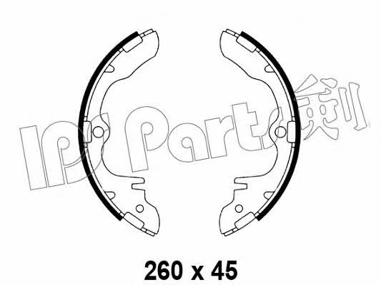 Ips parts IBL-4313 Disc brake pad set IBL4313