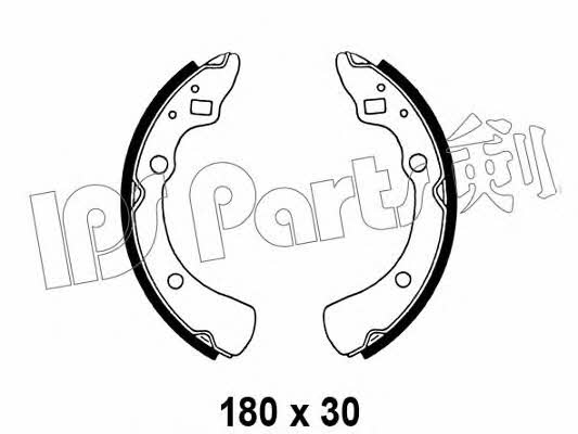 Ips parts IBL-4316 Disc brake pad set IBL4316