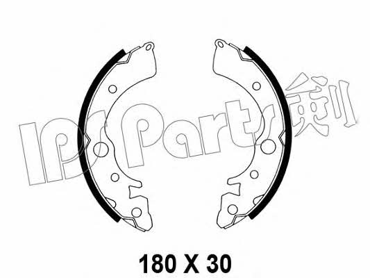 Ips parts IBL-4403 Disc brake pad set IBL4403