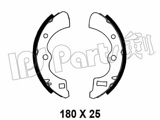Ips parts IBL-4404 Disc brake pad set IBL4404