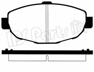 Ips parts IBD-1294 Brake Pad Set, disc brake IBD1294