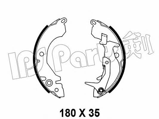 Ips parts IBL-4526 Disc brake pad set IBL4526