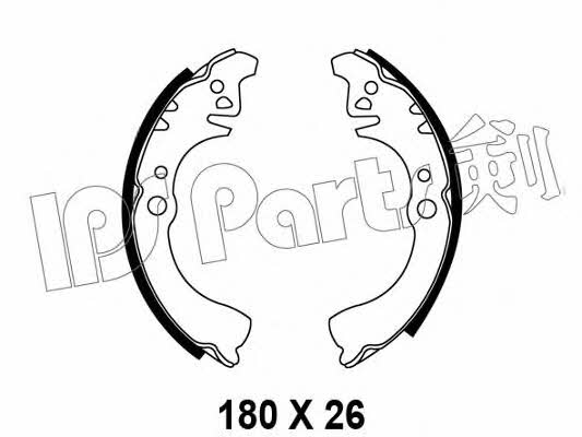 Ips parts IBL-4611 Disc brake pad set IBL4611