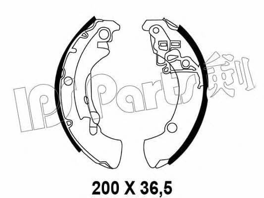 Ips parts IBL-4699 Disc brake pad set IBL4699