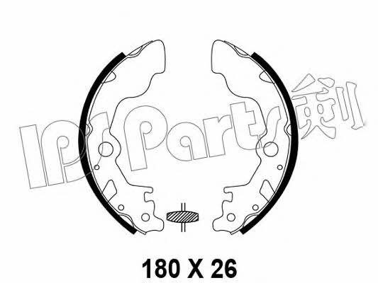Ips parts IBL-4797 Disc brake pad set IBL4797
