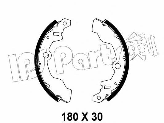 Ips parts IBL-4808 Disc brake pad set IBL4808