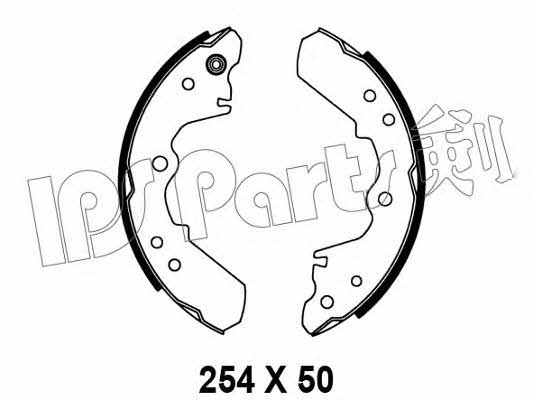 Ips parts IBL-4904 Disc brake pad set IBL4904