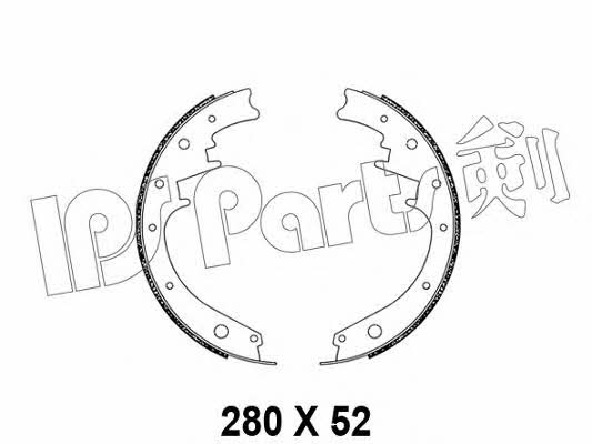 Ips parts IBL-4S99 Disc brake pad set IBL4S99