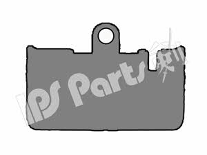 Ips parts IBR-1201 Brake Pad Set, disc brake IBR1201