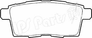 Ips parts IBR-1304 Brake Pad Set, disc brake IBR1304