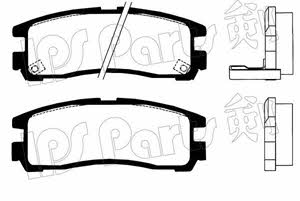 Ips parts IBR-1503 Brake Pad Set, disc brake IBR1503
