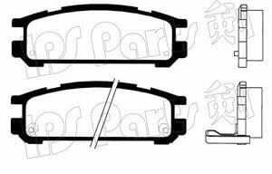 Ips parts IBR-1701 Brake Pad Set, disc brake IBR1701