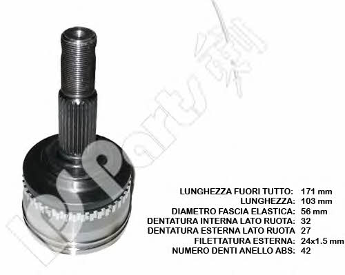 Ips parts ICJ-10191 CV joint ICJ10191