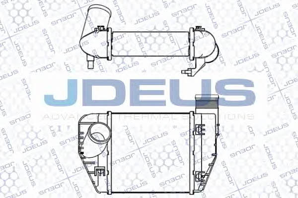 J. Deus 801M39A Intercooler, charger 801M39A
