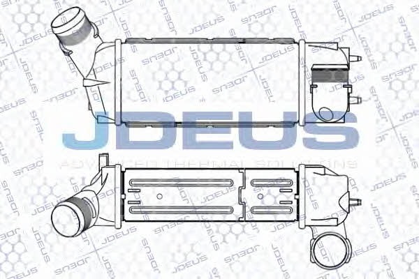 J. Deus 807M35A Intercooler, charger 807M35A